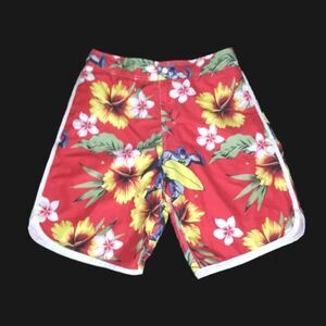 Surfing Batman Hawaiian Swim Trunks Size M Mens DC Comics